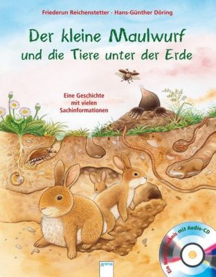 Image of Buch - Der kleine Maulwurf und die Tiere unter der Erde, m. Audio-CD