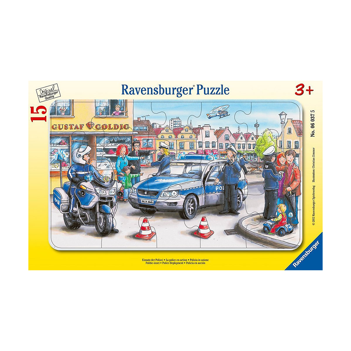 Ravensburger Einsatz der Polizei (Rahmenpuzzle)