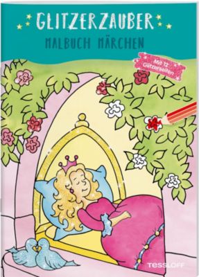 Image of Buch - Glitzerzauber Malbuch - Märchen