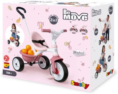 Smoby be move confort 3 in 1 Dreirad rosa 