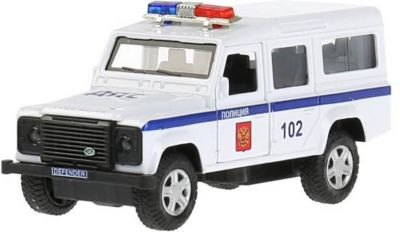 Машинка Технопарк Land Rover Defender "Полиция"