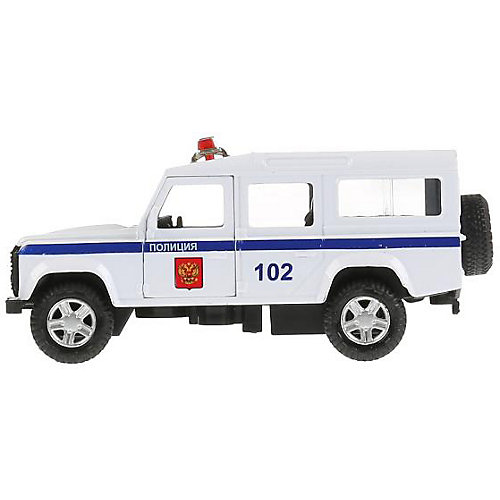 Машинка Технопарк Land Rover Defender "Полиция" от ТЕХНОПАРК