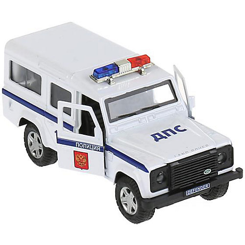 Машинка Технопарк Land Rover Defender "Полиция" от ТЕХНОПАРК