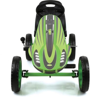Neu hauck Toys Lightning Go-Kart Race Green 6474169 grün 