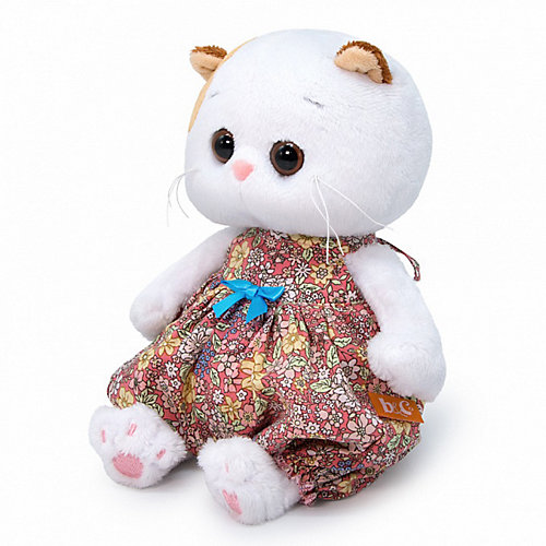 Мягкая игрушка Budi Basa Кошечка Ли-Ли Baby в песочнике в цветочек, 20 см от Budi Basa
