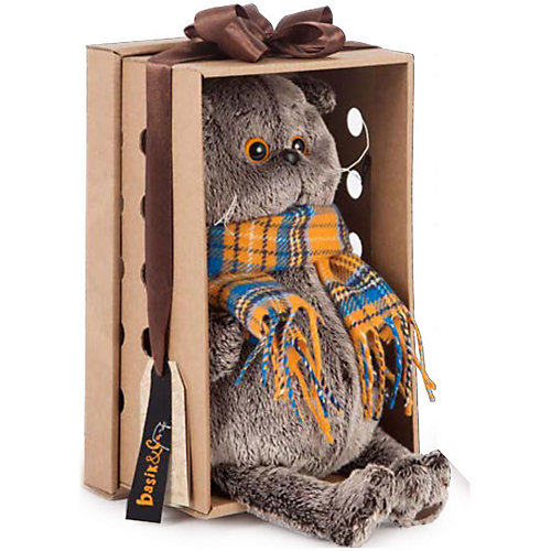 Мягкая игрушка Budi Basa Кот Басик в кремовом пальто, 19 см от Budi Basa