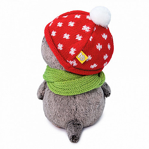 Мягкая игрушка Budi Basa Кот Басик Baby в шапке мухомор, 20 см от Budi Basa