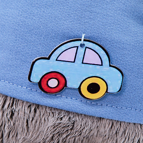 Мягкая игрушка Budi Basa Кот Басик Baby в футболке с машинкой, 20 см от Budi Basa