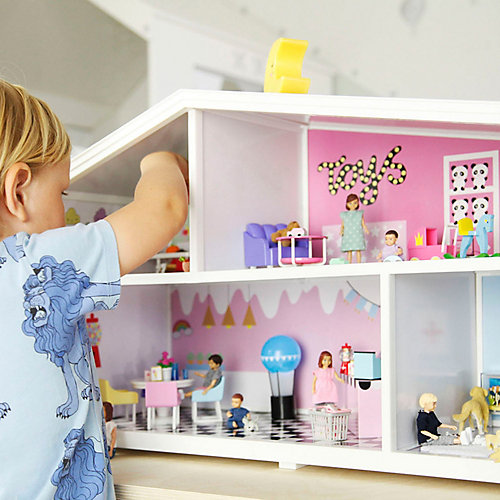 Набор обоев для домика Lundby "Магазин" от Lundby