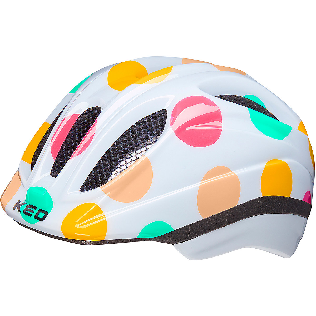 KED Helmsysteme Fahrradhelm Meggy II Trend dots colorful