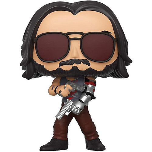 Фигурка Funko POP! Vinyl: Games: Киберпанк 2077: Джонни Сильверхенд с пистолетом, 47522 от Funko