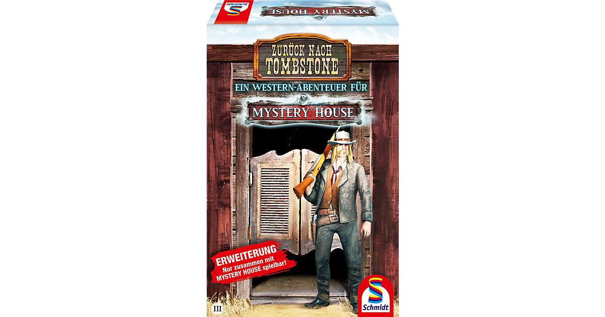 Brettspiele: Schmidt Spiele Mystery House –  Zurück nach Tombstone –  Erweiterung