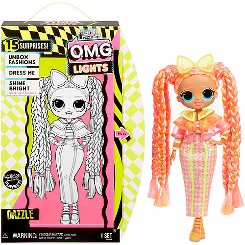 Кукла LOL OMG серия Неон Dazzle от MGA