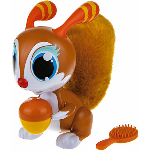 Игрушка интерактивная 1Toy RoboPets "Озорная белка", звуковые эффекты от 1Toy