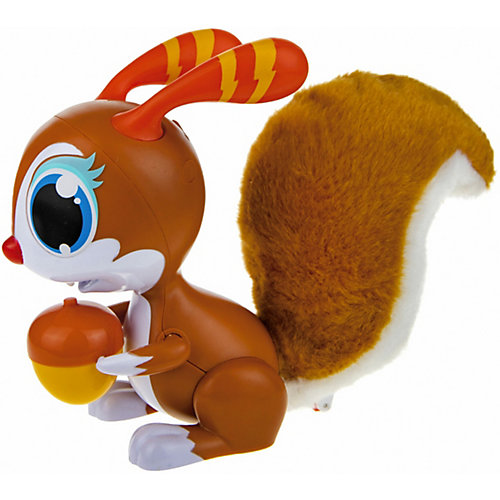 Игрушка интерактивная 1Toy RoboPets "Озорная белка", звуковые эффекты от 1Toy