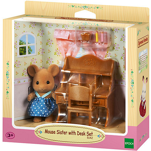 Игровой набор Sylvanian Families Мышка за партой от Эпоха Чудес