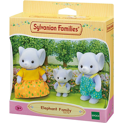 Игровой набор Sylvanian Families Семья Слоников, 3 фигурки от Эпоха Чудес