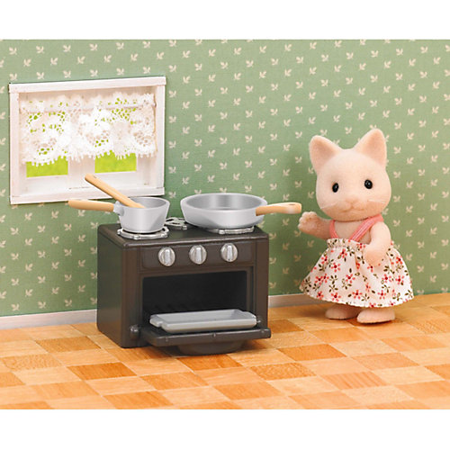 Игровой набор Sylvanian Families Кошечка и духовой шкаф от Эпоха Чудес
