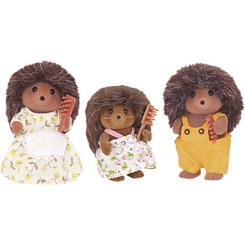 Игровой набор Sylvanian Families Семья Ежиков, 3 фигурки от Эпоха Чудес