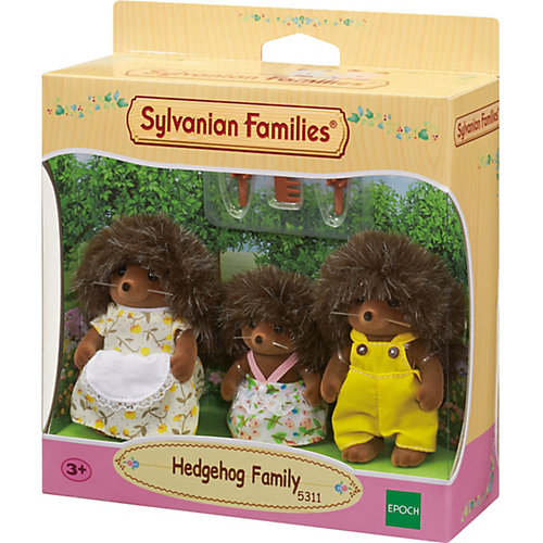 Игровой набор Sylvanian Families Семья Ежиков, 3 фигурки от Эпоха Чудес