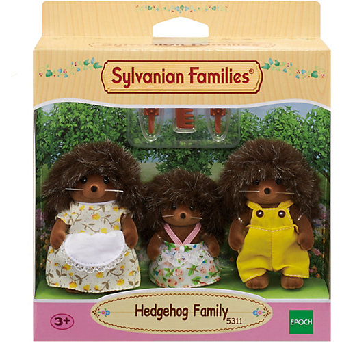 Игровой набор Sylvanian Families Семья Ежиков, 3 фигурки от Эпоха Чудес