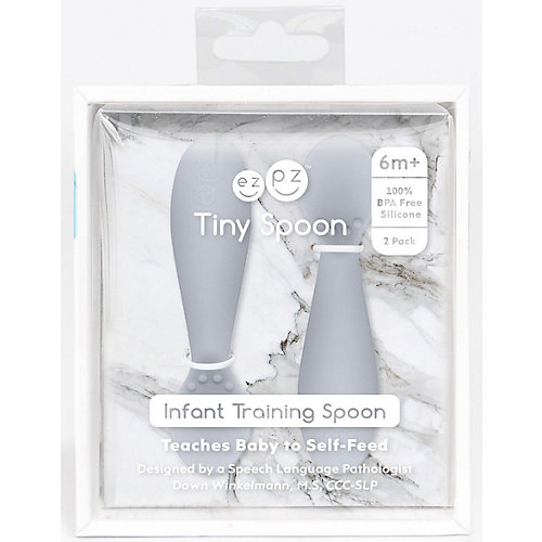 Набор ложек Ezpz Tiny Spoon светло-серый от Ezpz