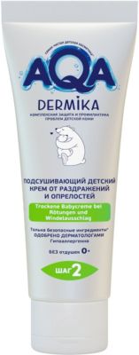 Крем от раздражений и опрелостей AQA Dermika, 75 мл