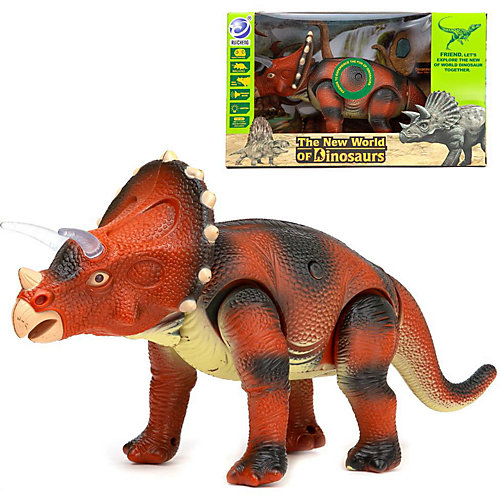 Интерактивный динозавр Junfa "Трицератопс" от Junfa Toys