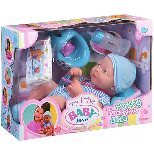 Кукла-пупс Junfa, цвет синий от Junfa Toys