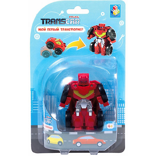 Игрушка 1Toy «Мой первый трансформер», 6 см от 1Toy