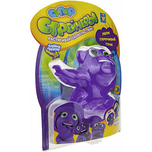 СуперСтрейчер 1Toy "Облизьяна", 16 см от 1Toy