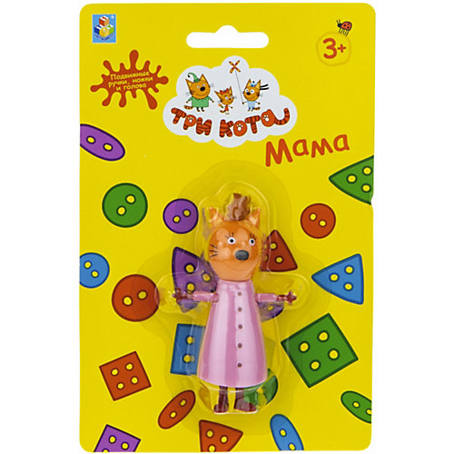 Игрушка 1Toy Три кота «Мама», 8 см от 1Toy