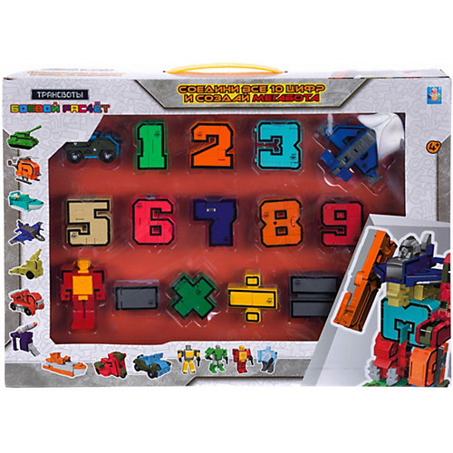 Трансботы 1Toy «Боевой расчет» от 1Toy
