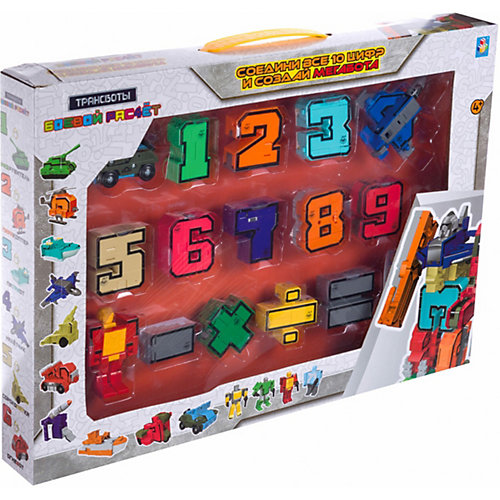 Трансботы 1Toy «Боевой расчет» от 1Toy