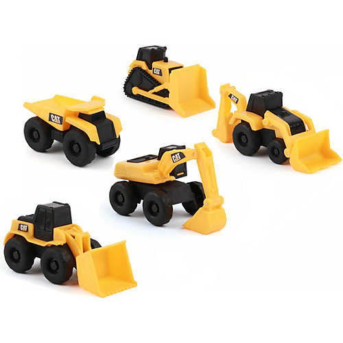 Набор спецтехники 1Тoy Cat, 5 штук от 1Toy