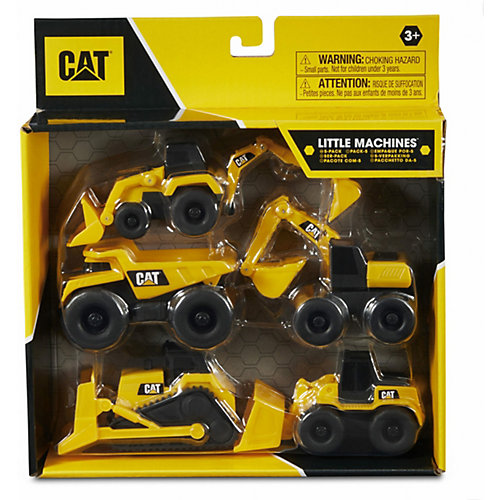 Набор спецтехники 1Тoy Cat, 5 штук от 1Toy