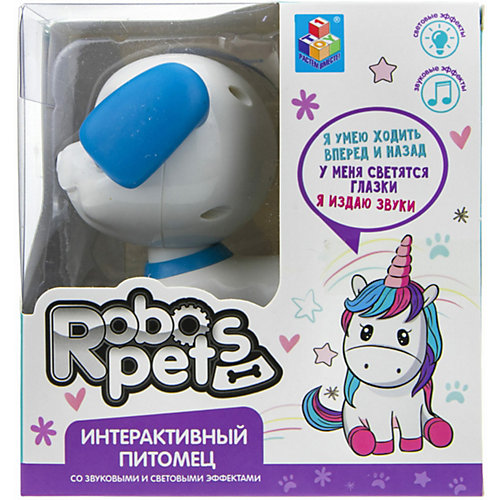Интерактивная игрушка 1Toy RoboPets "Робо-щенок", свет, движения и звук от 1Toy