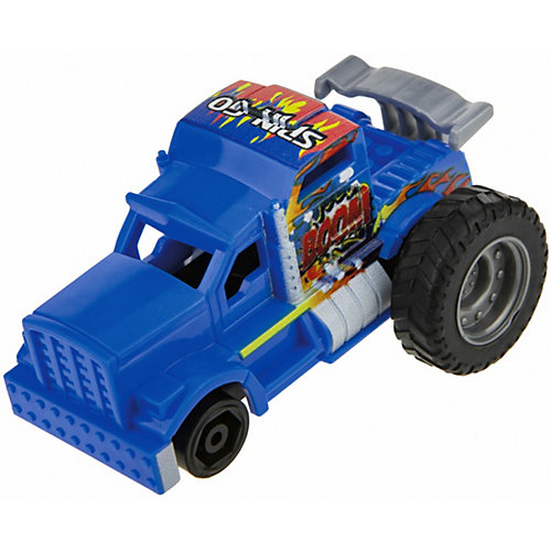 Трюк-трек 1Toy «Машинка фрикционная» с аксессуаром от 1Toy