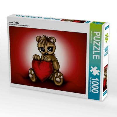 CALVENDO® Puzzle CALVENDO Puzzle Love Teddy 1000 Teile Foto-Puzzle für glückliche Stunden