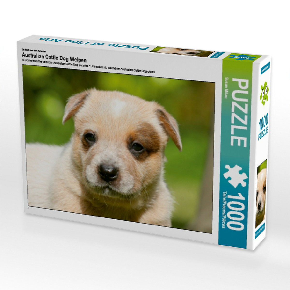 CALVENDO® Puzzle CALVENDO Puzzle Australian Cattle Dog Welpen 1000 Teile Foto-Puzzle für glückliche Stunden