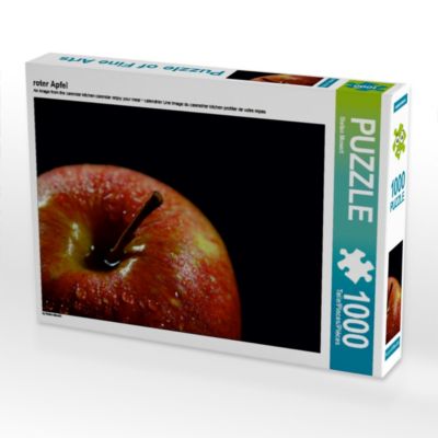 CALVENDO® Puzzle CALVENDO Puzzle roter Apfel 1000 Teile Foto-Puzzle für glückliche Stunden