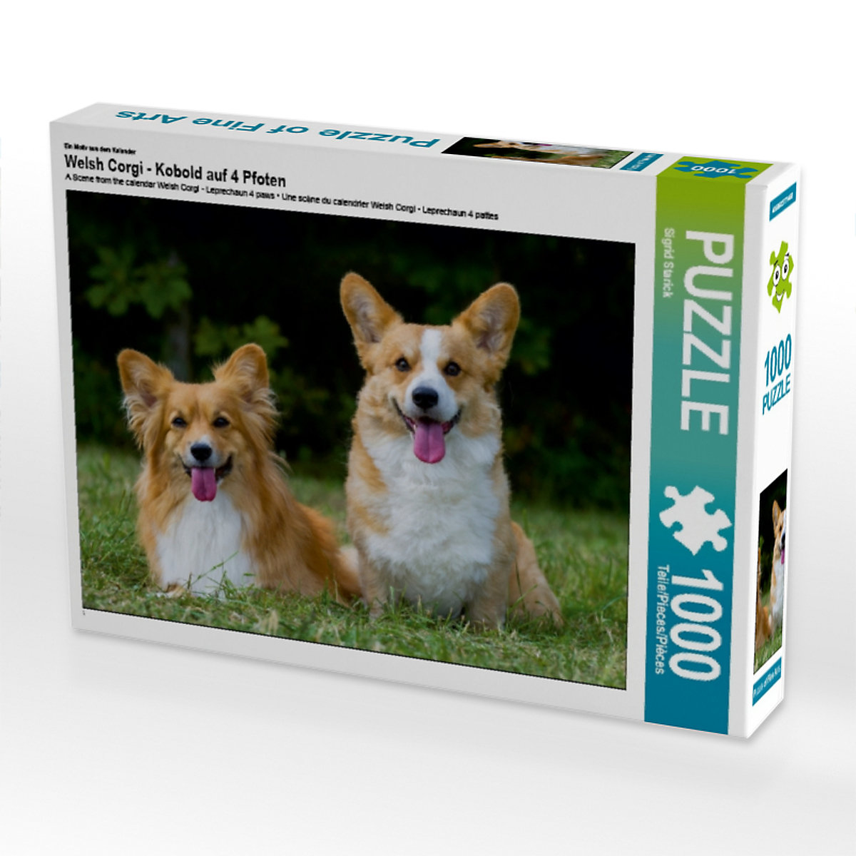 CALVENDO® Puzzle CALVENDO Puzzle Welsh Corgi Kobold auf 4 Pfoten 1000 Teile Foto-Puzzle für glückliche Stunden