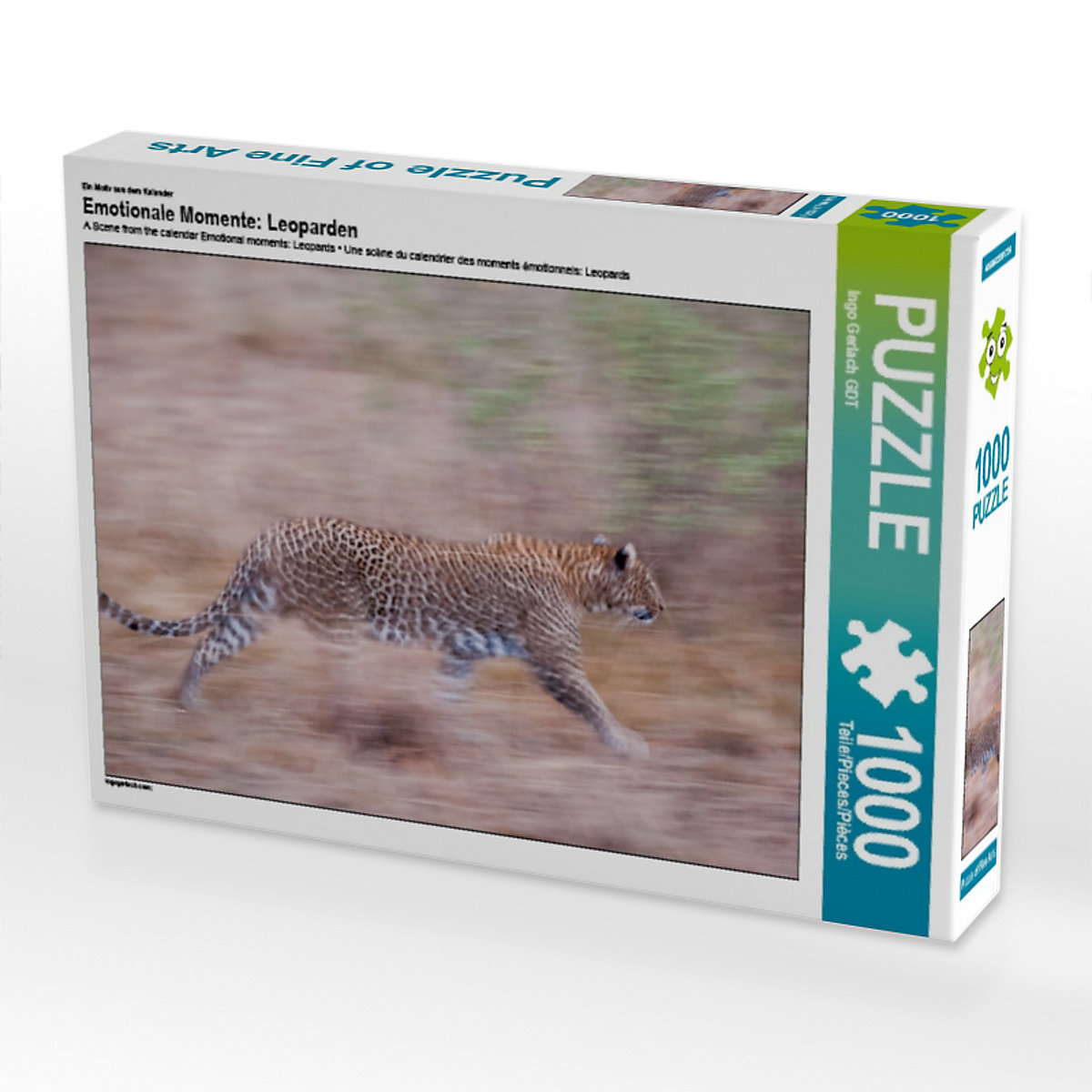 CALVENDO® Puzzle CALVENDO Puzzle Emotionale Momente: Leoparden 1000 Teile Foto-Puzzle für glückliche Stunden