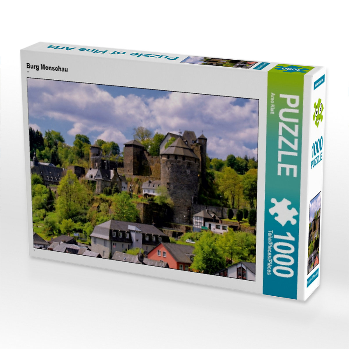 CALVENDO® Puzzle CALVENDO Puzzle Burg Monschau 1000 Teile Foto-Puzzle für glückliche Stunden