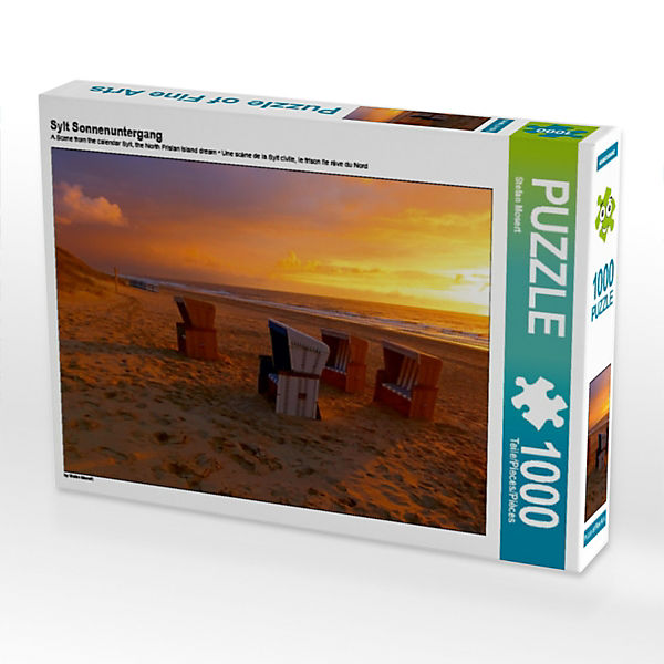 Puzzle CALVENDO Puzzle Sylt Sonnenuntergang - 1000 Teile Foto-Puzzle für glückliche Stunden