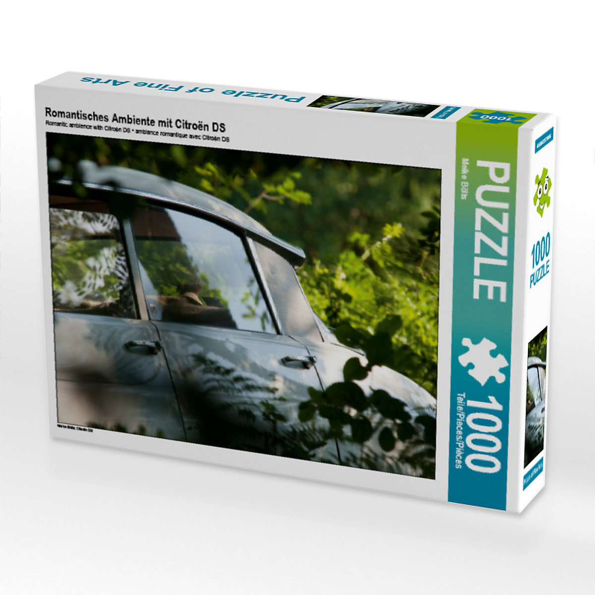 CALVENDO® Puzzle CALVENDO Puzzle Romantisches Ambiente mit Citroën DS 1000 Teile Foto-Puzzle für glückliche Stunden