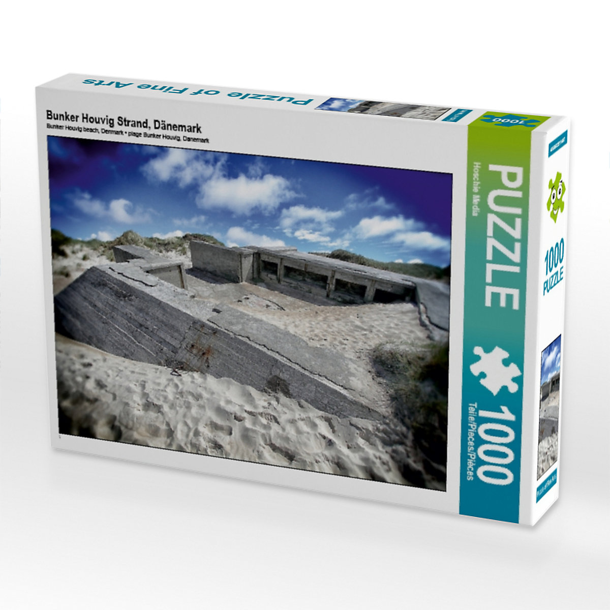 CALVENDO® Puzzle CALVENDO Puzzle Bunker Houvig Strand Dänemark 1000 Teile Foto-Puzzle für glückliche Stunden