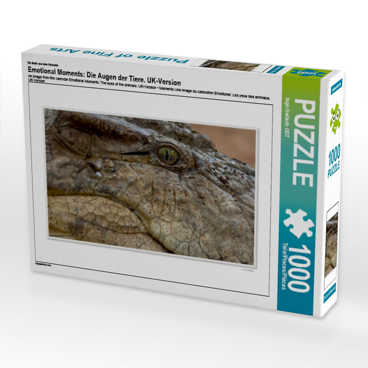 CALVENDO® Puzzle CALVENDO Puzzle Emotional Moments: Die Augen der Tiere. UK-Version 1000 Teile Foto-Puzzle für glückliche Stunden
