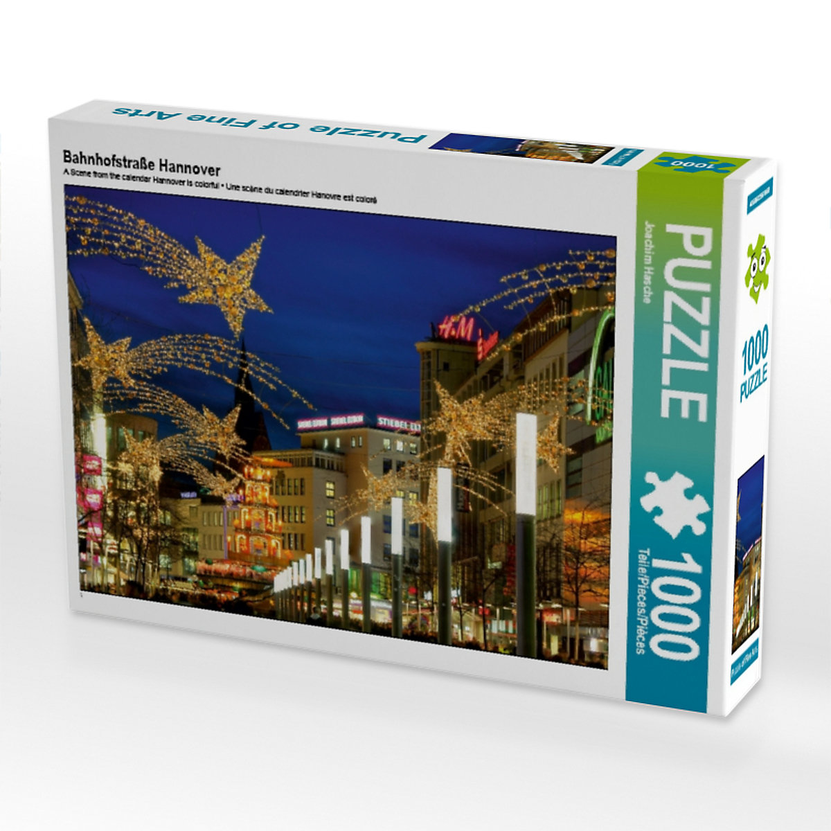 CALVENDO® Puzzle CALVENDO Puzzle Bahnhofstraße Hannover 1000 Teile Foto-Puzzle für glückliche Stunden