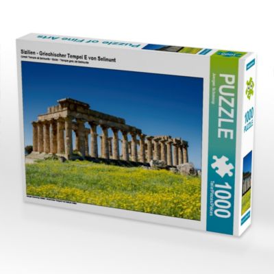 CALVENDO® Puzzle CALVENDO Puzzle Sizilien Griechischer Tempel E von Selinunt 1000 Teile Foto-Puzzle für glückliche Stunden